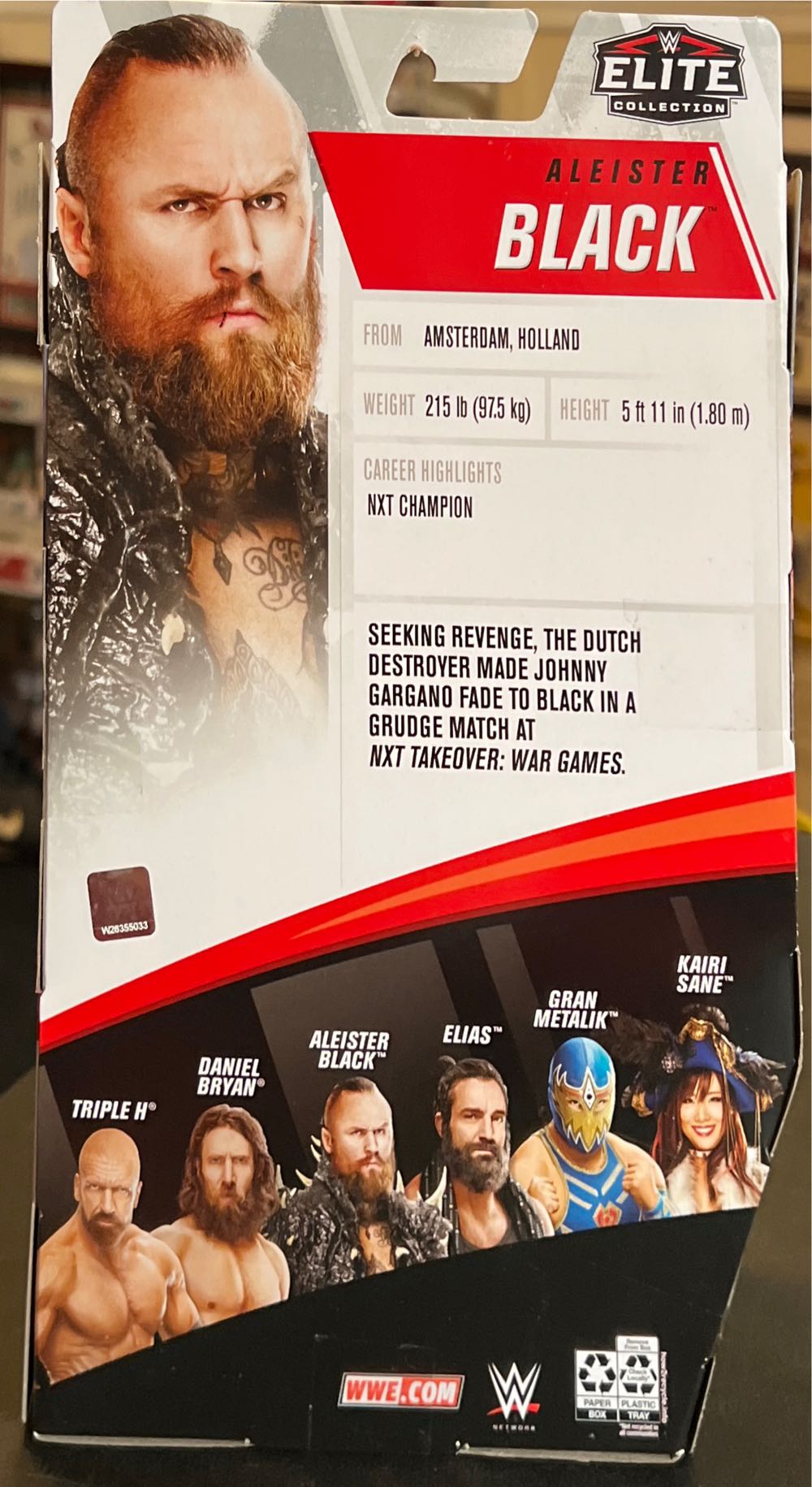 Aleister Black - Mattel Wwe (WWE) action figure collectible - Main Image 2