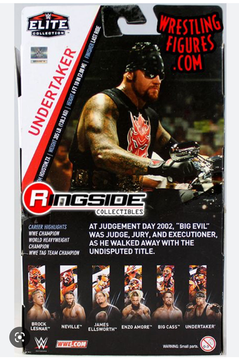 Undertaker - WWE Mattel (WWE Elite Series 55 (2018)) action figure collectible - Main Image 2