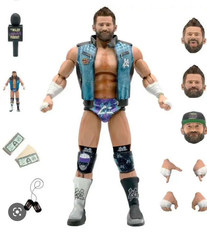 Matt Cardona - Signed - Super7 (MWFP Ultimates) action figure collectible - Main Image 2