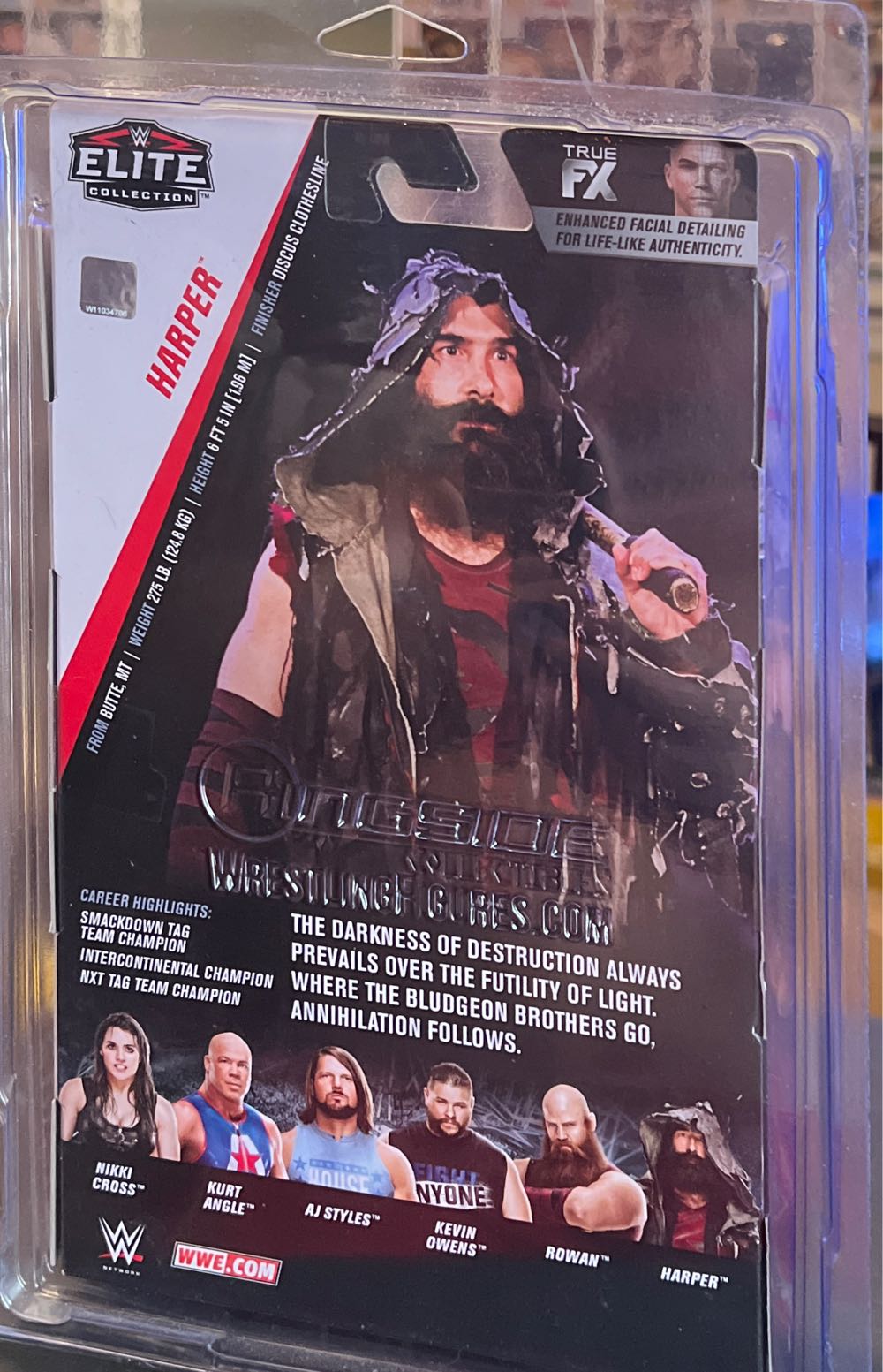 Harper - Mattel Wwe (WWE) action figure collectible - Main Image 2