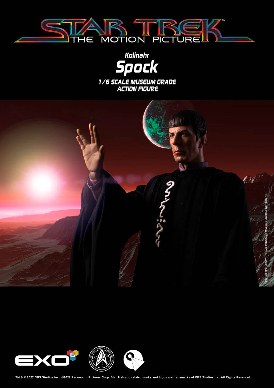 KOLINAHR SPOCK Figure - EXO-6 (Star Trek Universe) action figure collectible [Barcode 656382523813] - Main Image 2