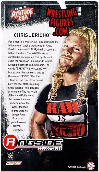 Chris Jericho - WWE Mattel (WWE Elite Best of Attitude Era) action figure collectible - Main Image 2