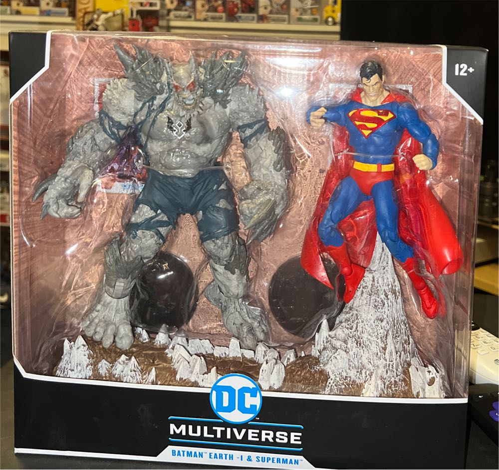 Batman Earth 1 & Superman - McFarlane Toys / DC Multiverse (DC) action figure collectible - Main Image 1