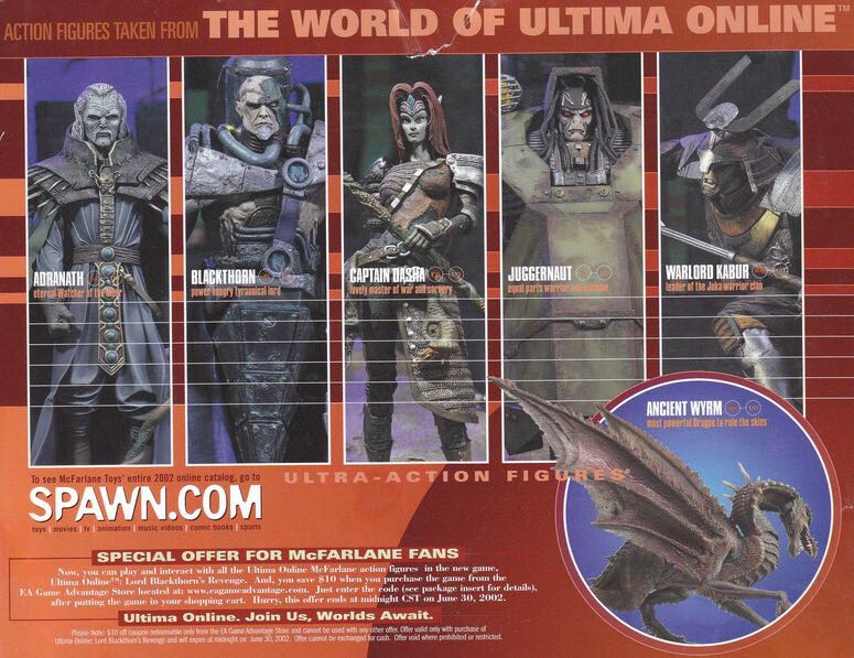 The World Of Ultima Online: Warlord Kabur - Leader Of The Juka Warriors - McFarlane Toys (Ultra-Action Figures) action figure collectible - Main Image 2