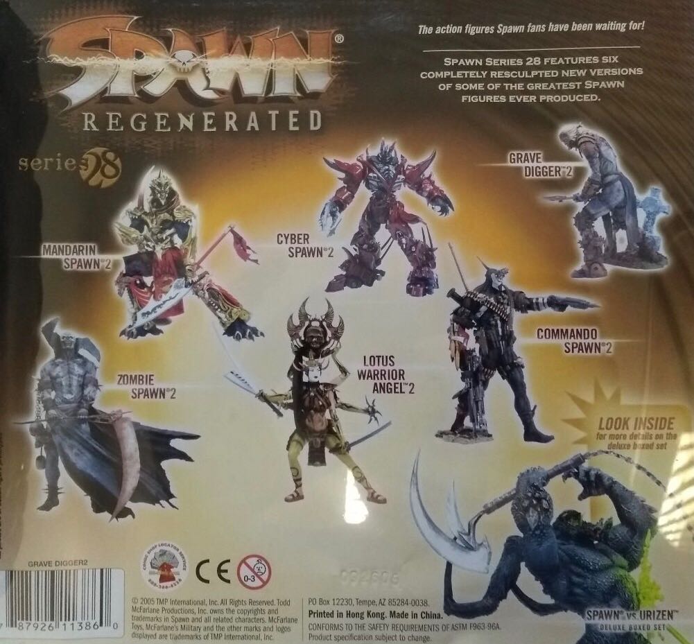 Spawn vs. Urizen (Deluxe Box Set) - McFarlane Toys (Spawn Regenereted Series 28) action figure collectible - Main Image 2
