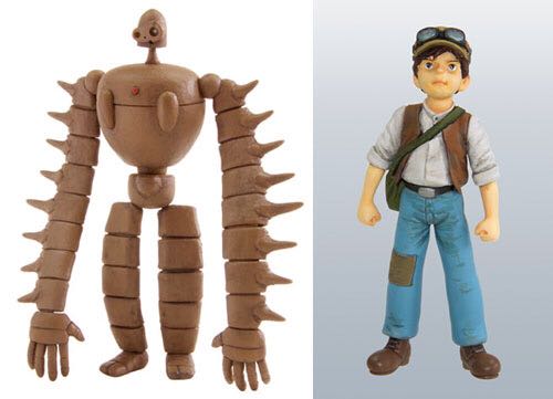 Laputa Castle In The Sky: Robot Soldier - Outdoor Servant (Battle Ver.) - Fine Molds (Snap-Together Plastic Model Kit) action figure collectible - Main Image 2