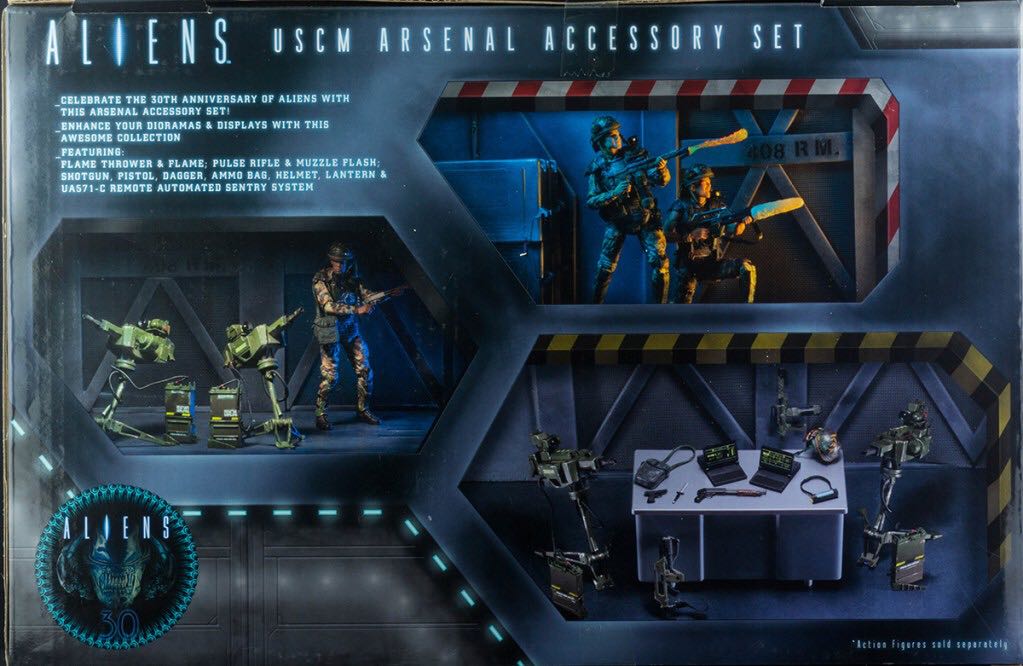 Aliens (30th Anniversary): USCM Arsenal Accessory Set - Neca (Accessory Pack) action figure collectible - Main Image 2