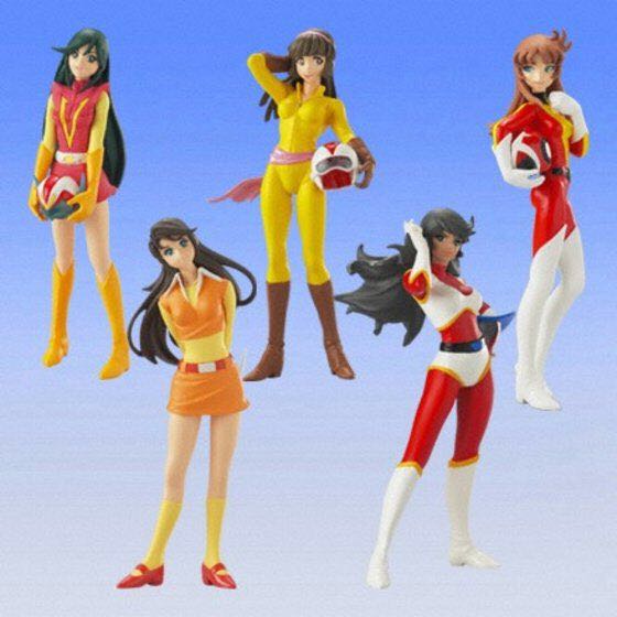 HGIF: Go Nagai - Super Robot Heroines - Bandai (Gashapon / Trading Figures) action figure collectible - Main Image 1