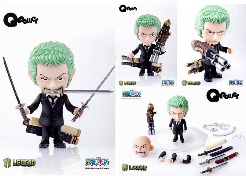 One Piece: Strong World Film - Roronoa Zoro (003) - Legend Studio (Q Power) action figure collectible - Main Image 2