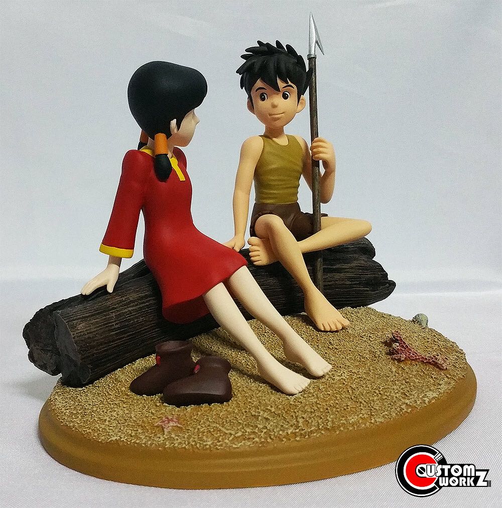 Future Boy Conan: 1/8 Conan & Lana - Anime Model Kit (Resin Kit) action figure collectible - Main Image 2