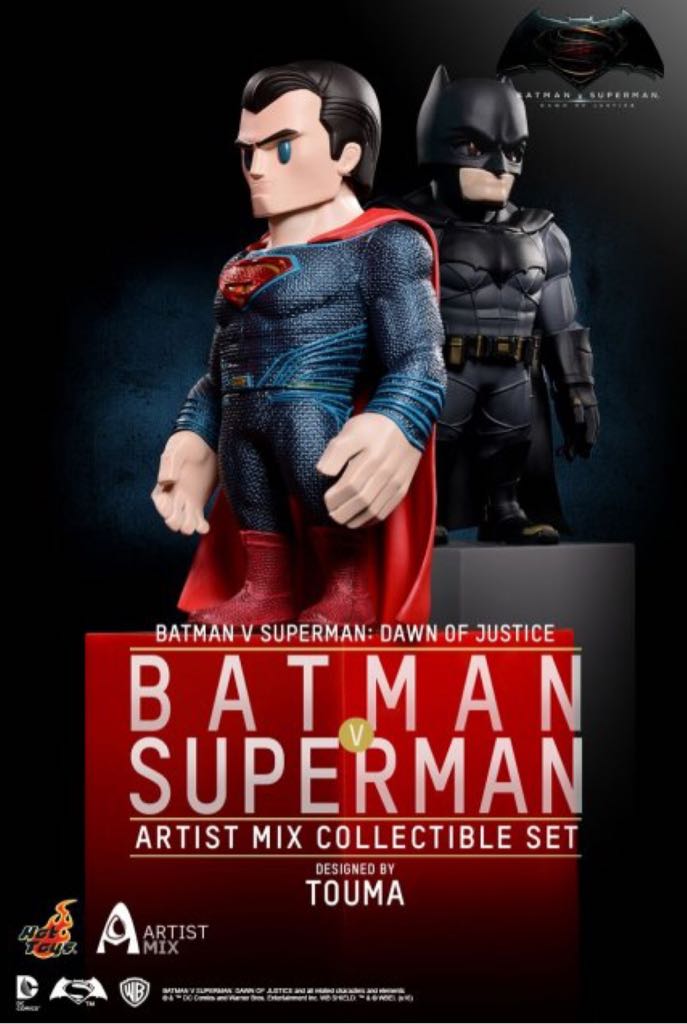 Batman Vs. Superman: Dawn Of Justice (AMC.018 & AMC.019) - Hot Toys (Artist Mix Collectible Bobble- Heads) action figure collectible - Main Image 2