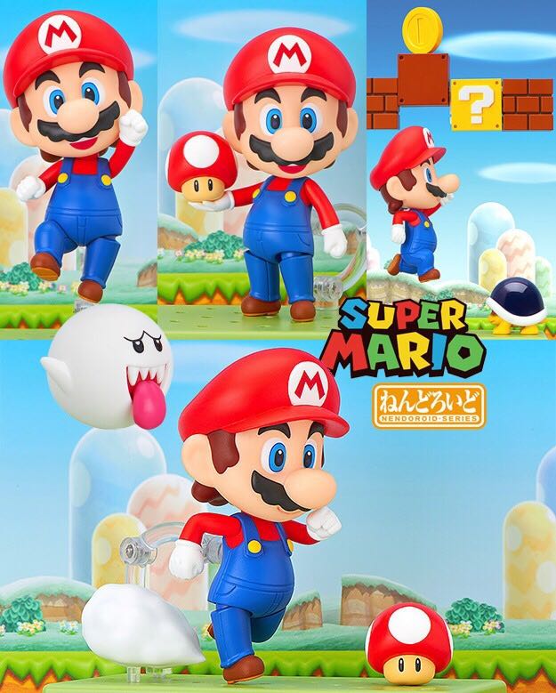 Nendoroid (473): Super Mario Brothers - Mario (Diorama Set) - Good Smile Company (NENDOROID-Series) action figure collectible - Main Image 2