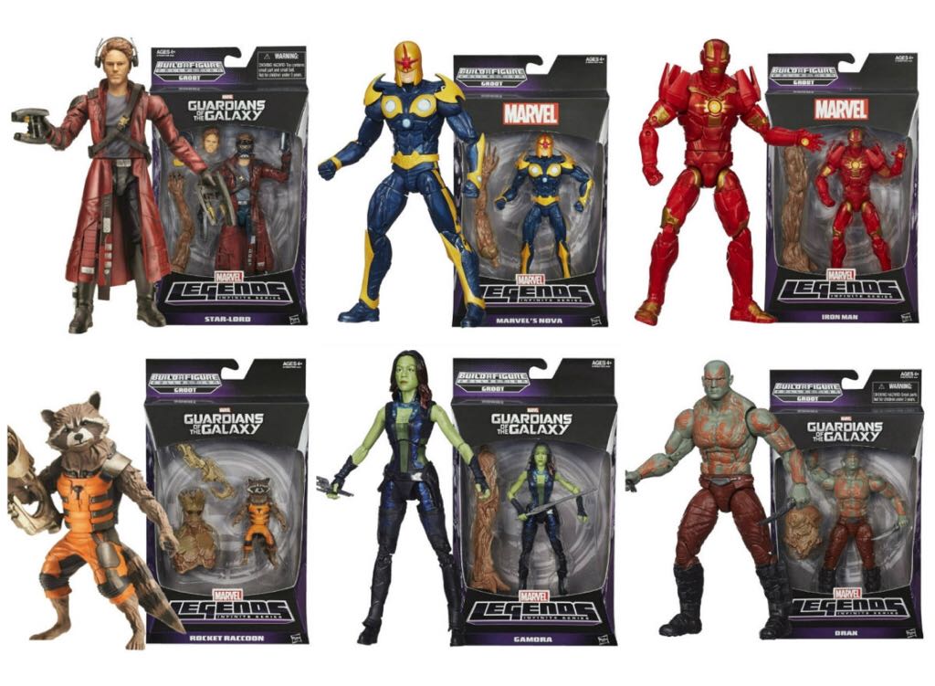 Marvel: Build A Figure Collection - Groot - Hasbro (Marvel Legends: Infinite Series) action figure collectible - Main Image 2