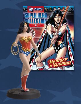 DC Comics: Superhero Figurines Collection (#008) - Wonder Woman - Eaglemoss Publication Ltd (Comic Heroes Series) action figure collectible - Main Image 2