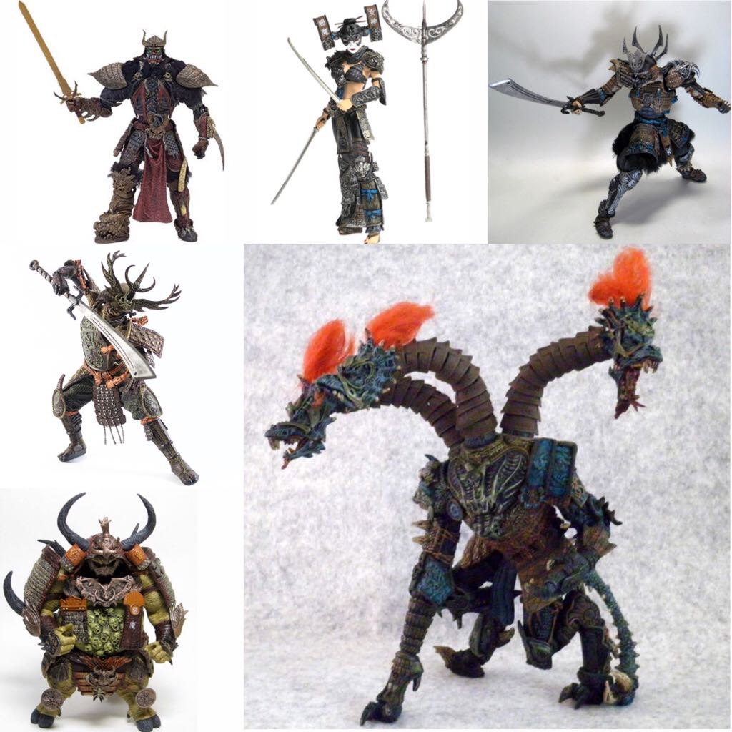 Spawn (Series 19): The Samurai Wars - Dojo - McFarlane Toys (Dark Ages Spawn) action figure collectible - Main Image 2