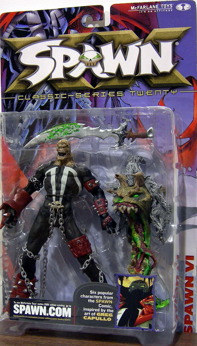 Spawn VI (Unmasked) - McFarlane Toys (Spawn Classic) action figure collectible - Main Image 4