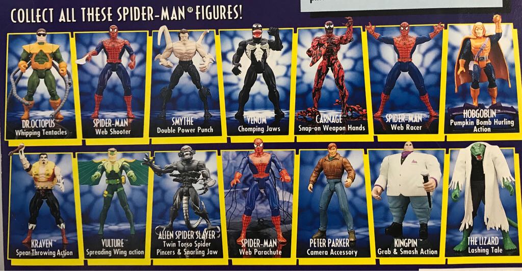 Marvel C.: Spider-Man (The New Animated Series!) - Peter Parker - Toybiz (Marvel Comics) action figure collectible - Main Image 2