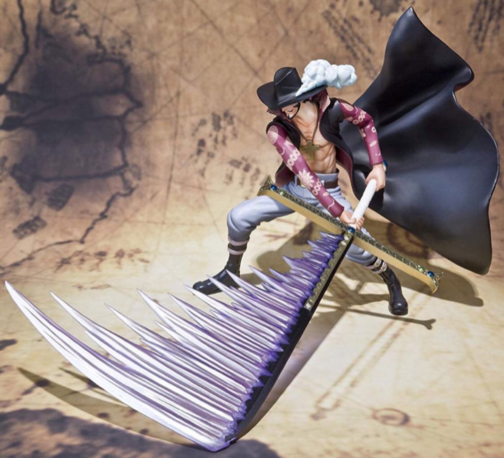 One Piece: Dracule ”Hawk Eyes” Mihawk - Battle Ver. - Bandai (Figuarts Zero) action figure collectible - Main Image 1