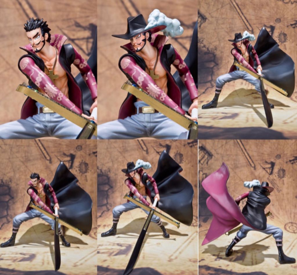 One Piece: Dracule ”Hawk Eyes” Mihawk - Battle Ver. - Bandai (Figuarts Zero) action figure collectible - Main Image 2