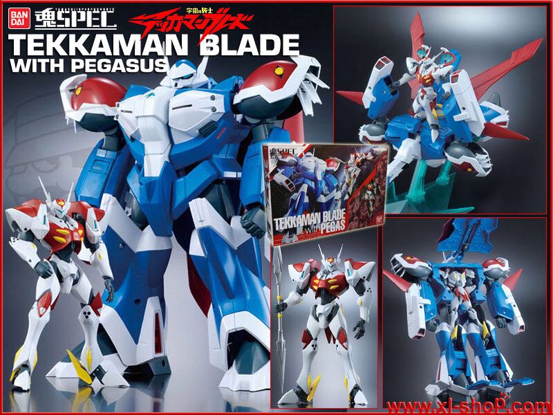 Tekkaman Blade: Tekkaman Blade With Pegas - Bandai (Tamashii Spec Products) action figure collectible - Main Image 2