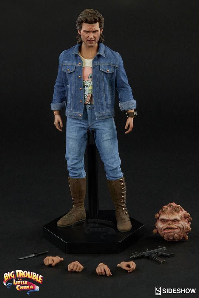 1/6 Scale: Big Trouble In Little China - Jack Burton - Sideshow Collectibles (Sixth Scale Figures) action figure collectible - Main Image 2