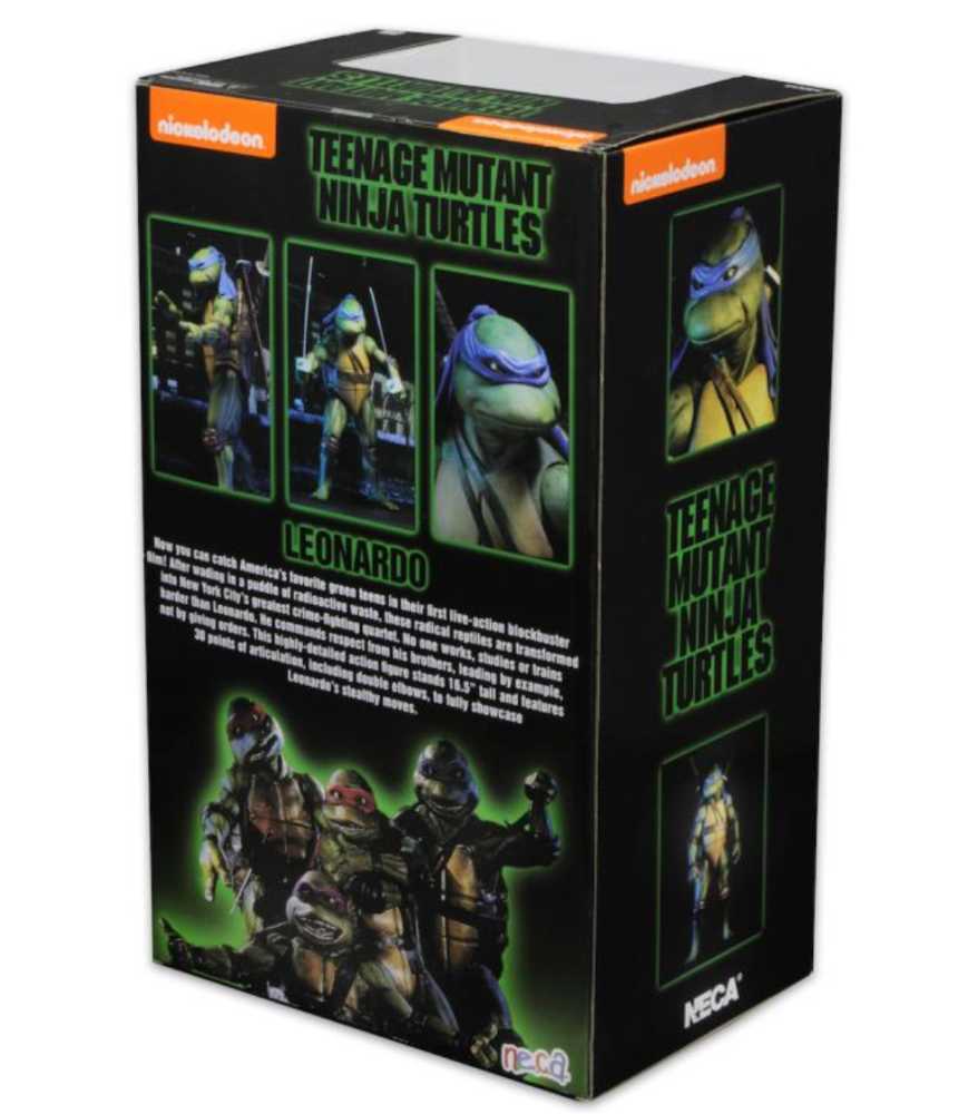 TMNT (1990 Movie 1:4 Scale): Leonardo - Neca (Reel Toys) action figure collectible - Main Image 3