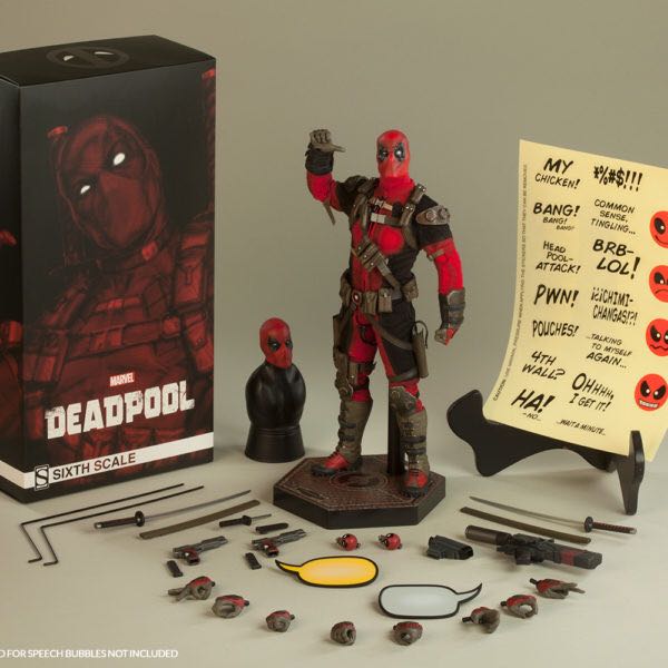 1/6 Scale: Marvel Comics - Deadpool - Sideshow (Sixth Scale Figure) action figure collectible - Main Image 2