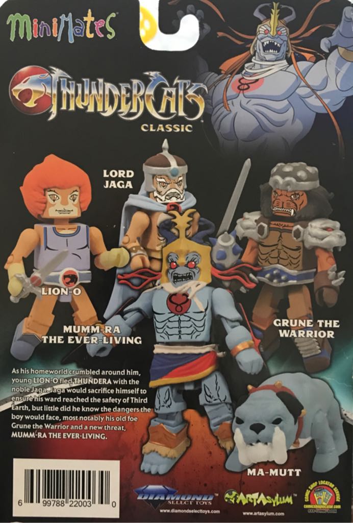 MiniMates (Series 4): Thundercats (Classic) - Diamond Select (Icon Heroes) action figure collectible - Main Image 2