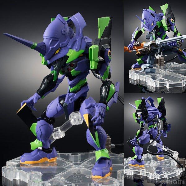 NX-0022: Eva Unit - EVA-01 Test Type - Bandai Tamashii (NXEdge Style) action figure collectible - Main Image 2