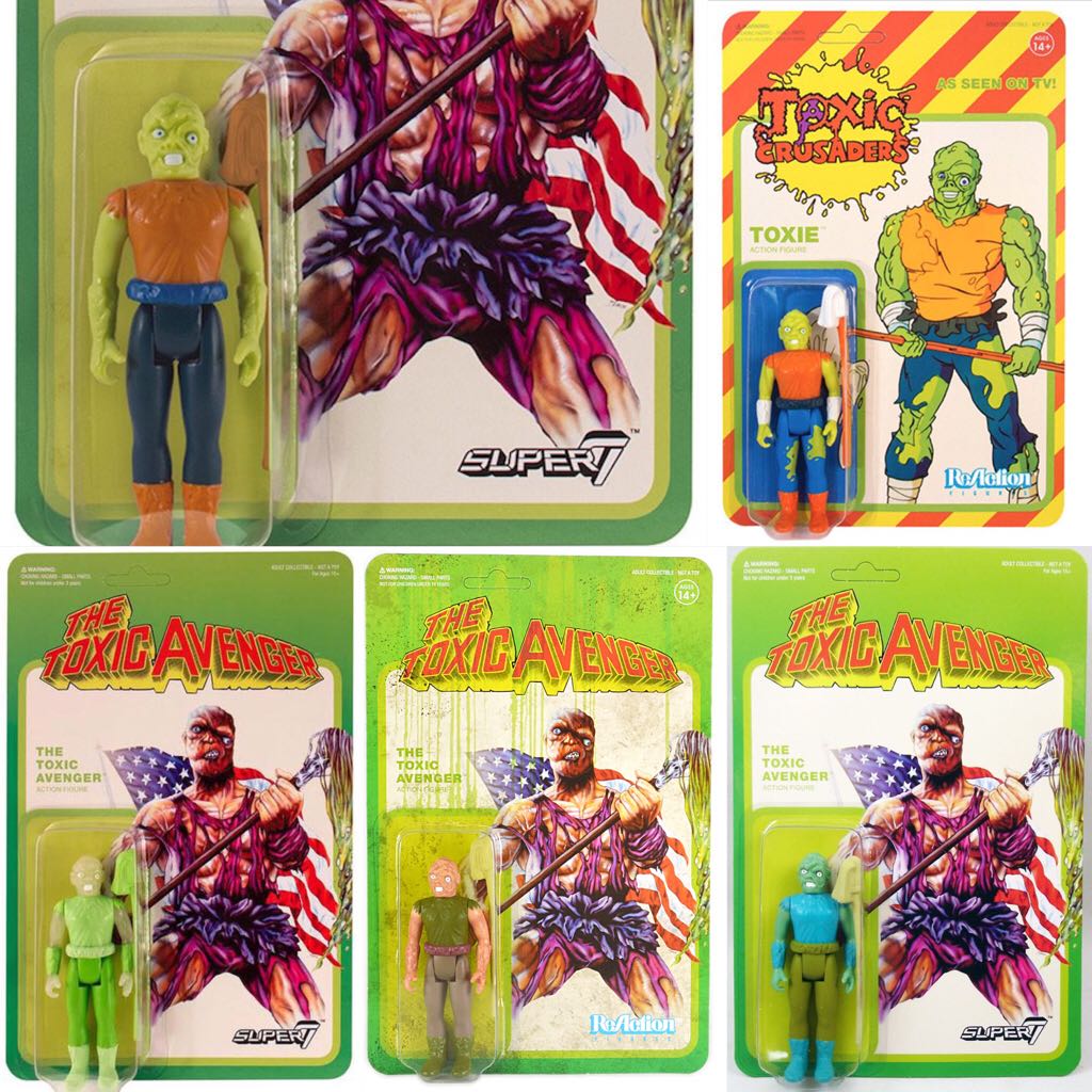 Re-Action: The Toxic Avenger (Cartoon Ver.) - Super 7 (Re-Action Figures) action figure collectible - Main Image 2