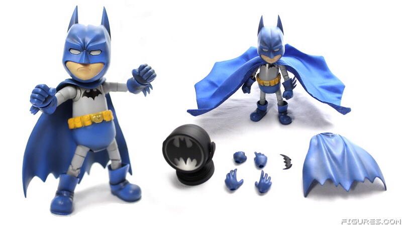 H.M.F. (#004S): SDCC 2015 - Batman (1966 Variant) - Herocross (Hybrid Metal Figuration) action figure collectible - Main Image 2