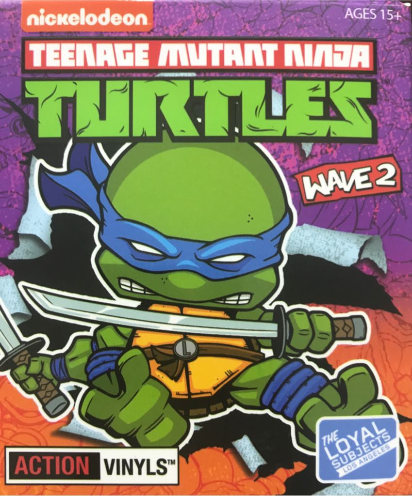 Nickelodeon: Teenage Mutant Ninja Turtles - Action Vinyls (Wave 2) - The Loyal Subjects: Los Angeles (Action Vinyls series) action figure collectible - Main Image 2