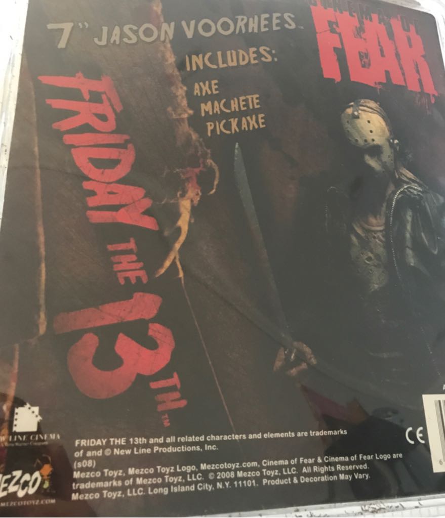 Cinema Of Fear: Friday The 13th - Jason Voorhees - Mezco Toyz (7 Inch Action Figure) action figure collectible - Main Image 2