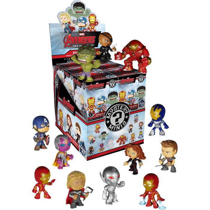 Marvel: Avengers 2 “Age Of Ultron” - Hulkbuster Bubblehead - FUNKO LLC (Bubblehead Mystery Mini Series) action figure collectible - Main Image 2