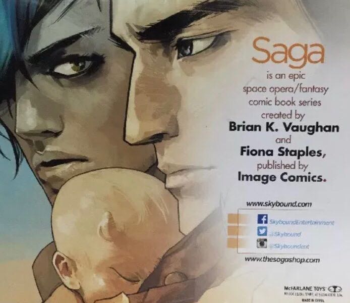 Saga: Alana & Marko - McFarlane Toys (Comic Book Figure) action figure collectible - Main Image 2