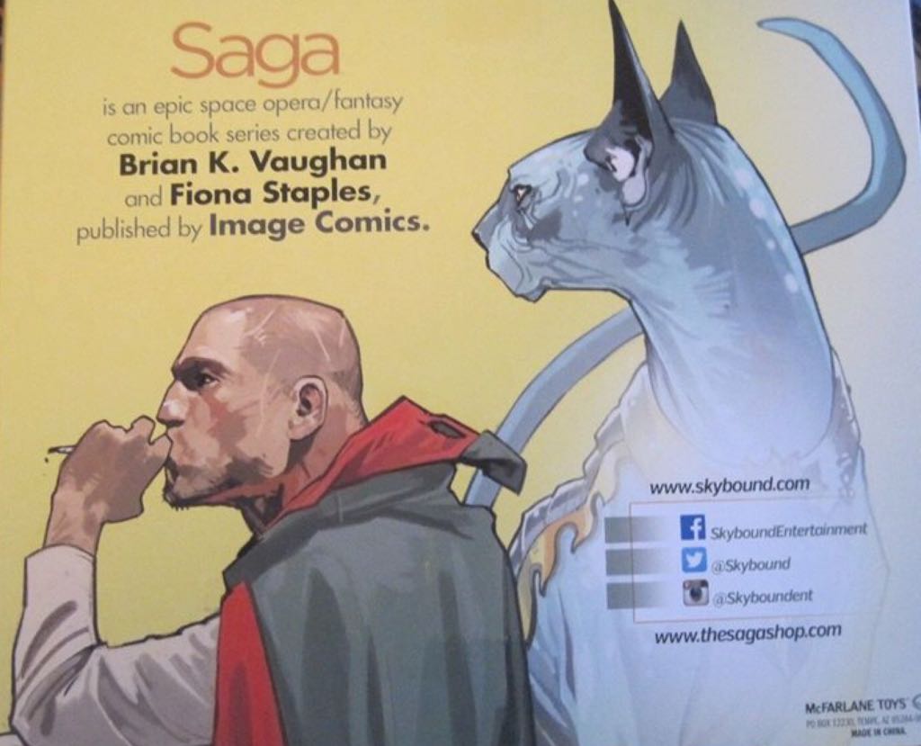 Saga: The Will & Lying Cat - McFarlane Toys (Comic Book Figure) action figure collectible - Main Image 2