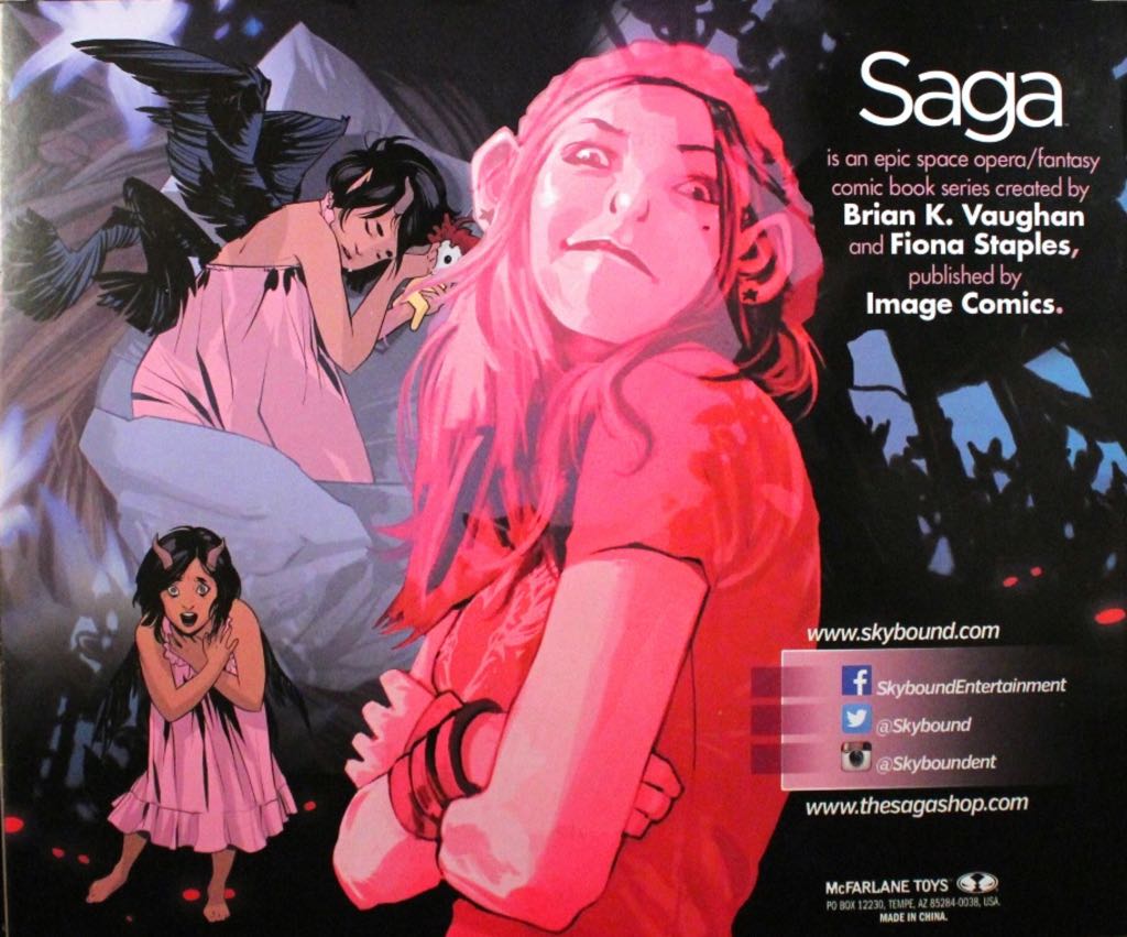 Saga: Hazel & Izabel - McFarlane Toys (Comic Book Figure) action figure collectible - Main Image 2