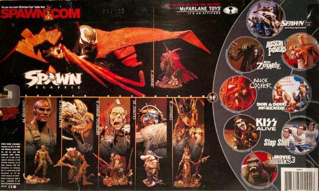 Spawn: Classic (Series 17): Spawn V - McFarlane Toys (Series 17: Spawn Classic) action figure collectible - Main Image 2