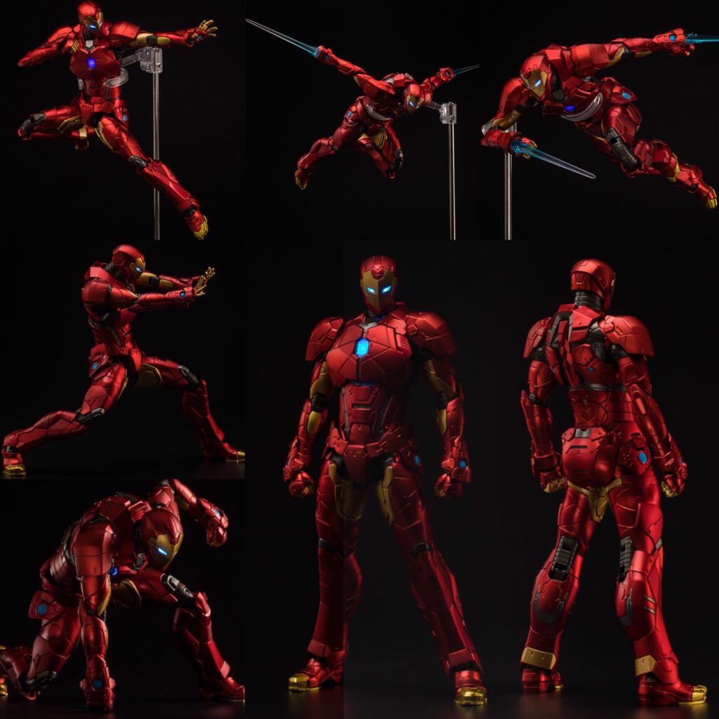 Marvel: Iron-Man ( Re:Edit #08) - Shape Changing Armor - SEN-TI-NEL (RE:EDIT Series) action figure collectible - Main Image 2