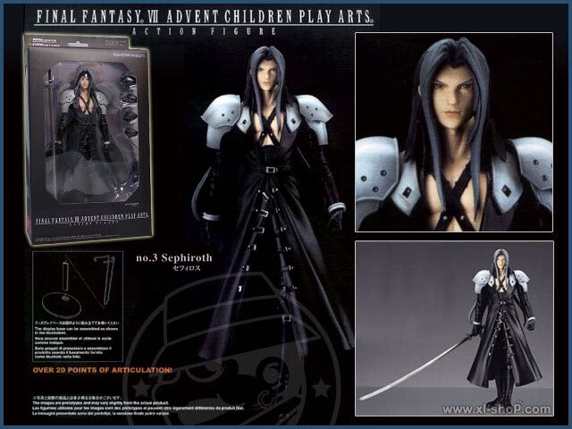 Final Fantasy VII (Vol.2): Sephiroth (No.3) - Square Enix Products (Play Arts) action figure collectible - Main Image 2