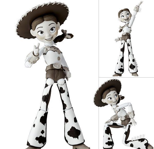 Revoltech Sci-Fi (Series No.048): Toy Story 3 - Jessie (Sepia Color Ver.) - Kaiyodo (Legacy of Revoltech) action figure collectible - Main Image 2