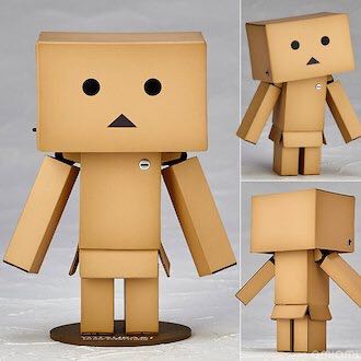Revoltech: Yotsuba&! - Danboard, Miura Hayasaka (A.K.A. Danbo) - Kaiyodo (Legacy of Revoltech) action figure collectible - Main Image 2