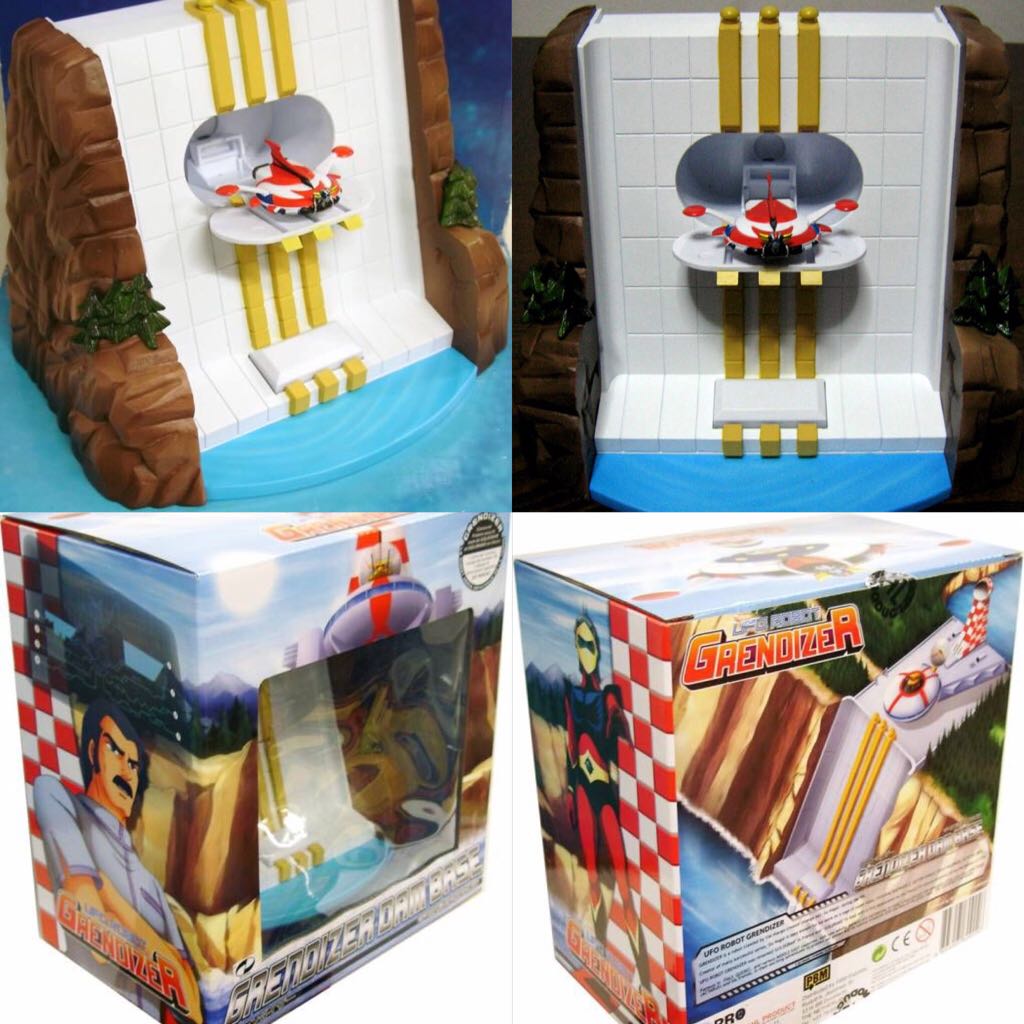 UFO Robot Grendizer: Go Nagai Dynamic - Grendizer Dam Base - HL Pro (High Dream) action figure collectible - Main Image 2
