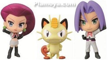 Pokémon: Chibi Kyun Chara - Team Rocket, Jessie (Lottery Prize) - Banpresto (Ichiban Kuji) action figure collectible - Main Image 2
