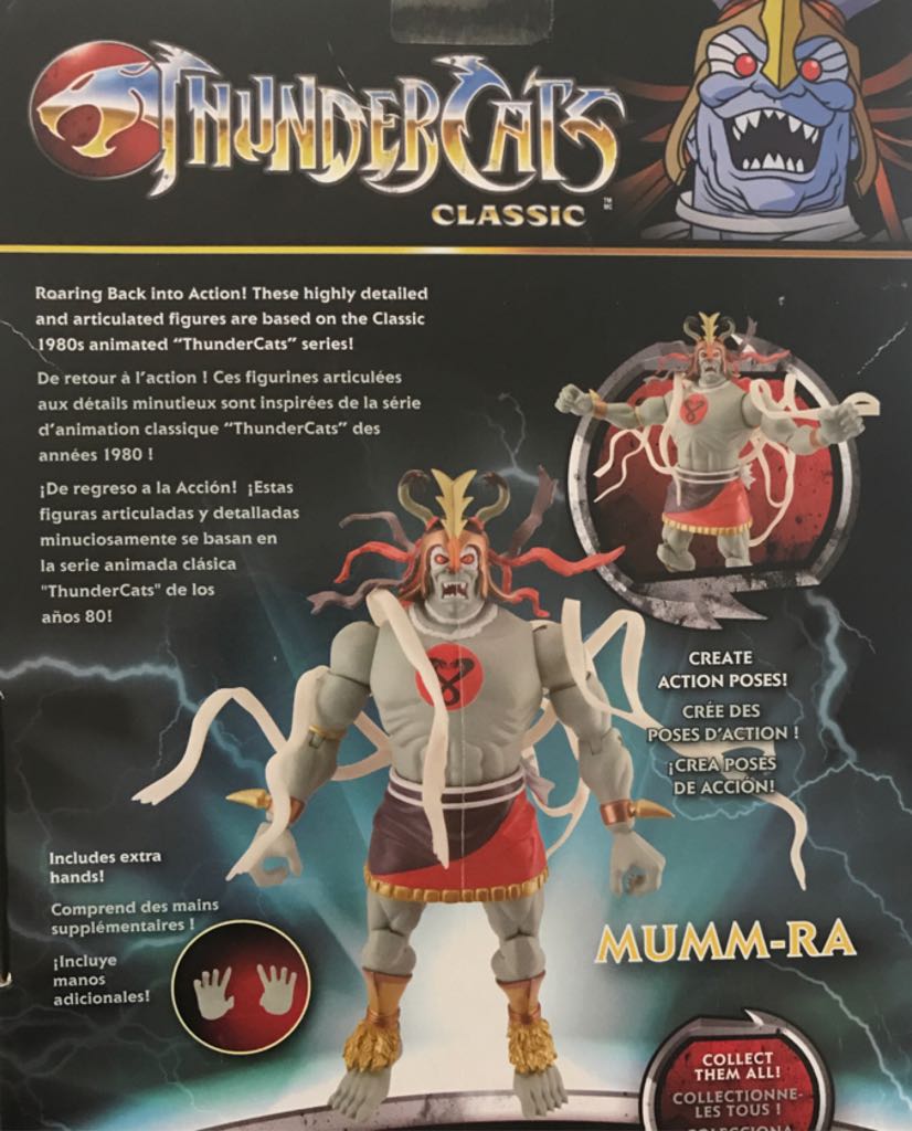 Thundercats (Classics): Mumm-Ra - Bandai (6 Inch Figure) action figure collectible - Main Image 2