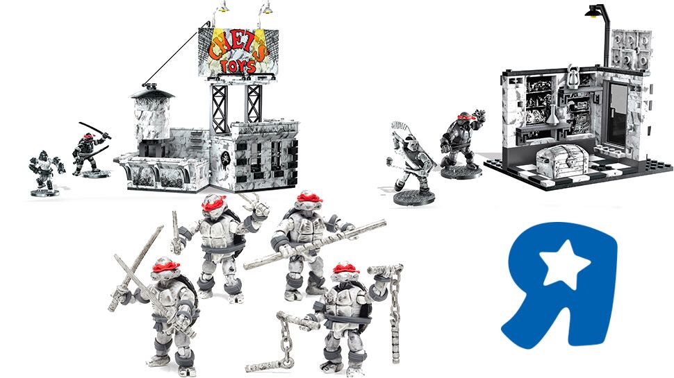 Nickelodeon: Teenage Mutant Ninja Turtles - Leonardo (Classic Comic Style) - Mega Bloks (Collector Series) action figure collectible - Main Image 2