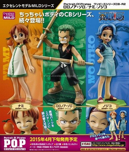One Piece: Portrait.Of.Pirates (CB-2) - Nojiko (Childhood Ver.) - MegaHouse (Excellent Model MILD) action figure collectible - Main Image 2