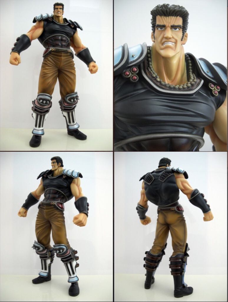 Fist Of The North Star: Big Scale Real Figure - Raoh (Black Hair Ver.) - Kaiyodo (Soft Vinyl Model) action figure collectible - Main Image 2