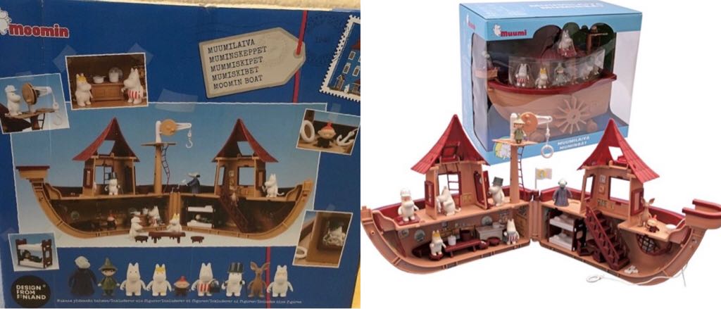 Moomin: Moomin’s Boat - Martinex (Building & Construction Toy) action figure collectible - Main Image 2