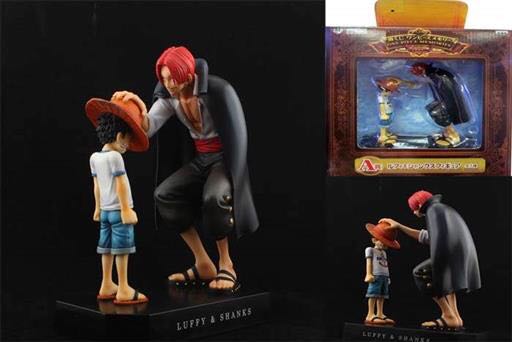 One Piece: Memories - Monkey D. Luffy With Red Hair Shanks (Prize-A) - Banpresto (Ichiban Kuji) action figure collectible - Main Image 2